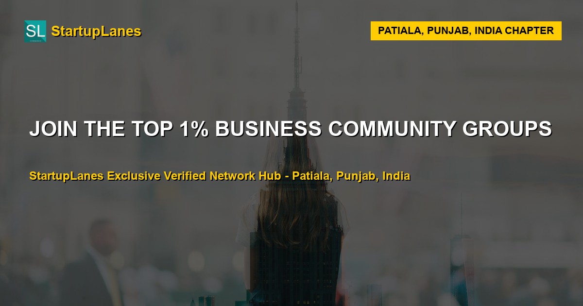 Business WhatsApp Groups in Patiala