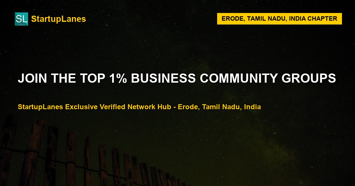 Business WhatsApp Groups in Erode