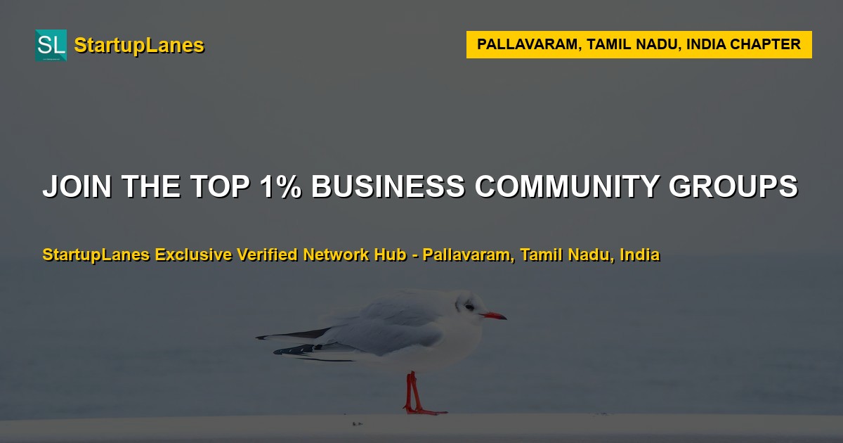 Business WhatsApp Groups in Pallavaram