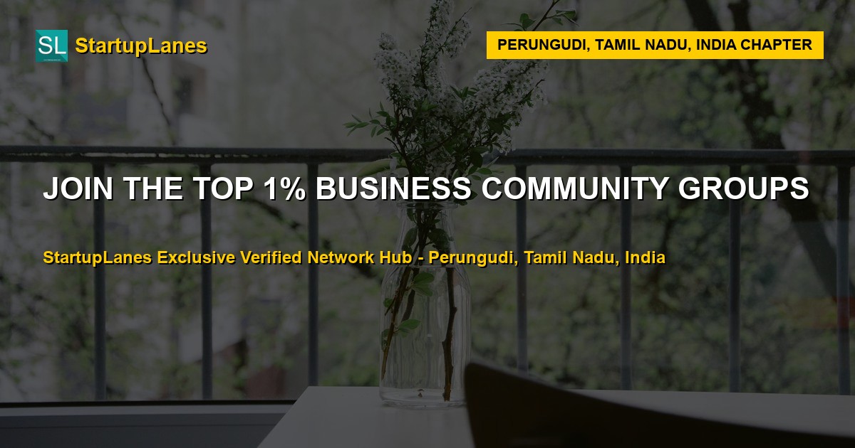 Business WhatsApp Groups in Perungudi