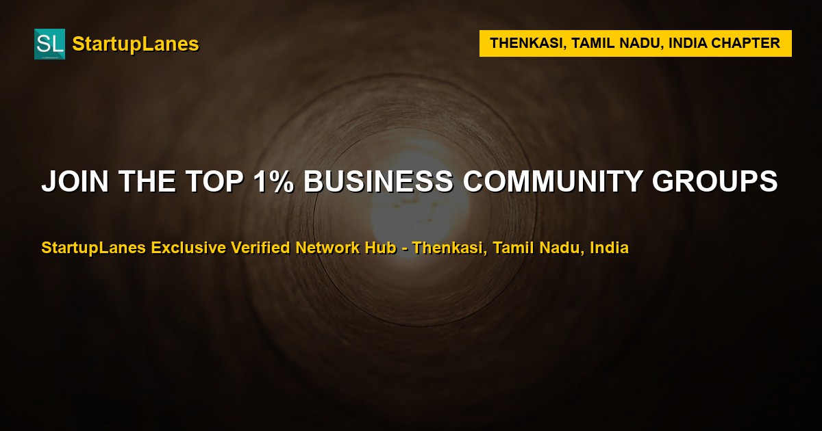 Business WhatsApp Groups in Thenkasi