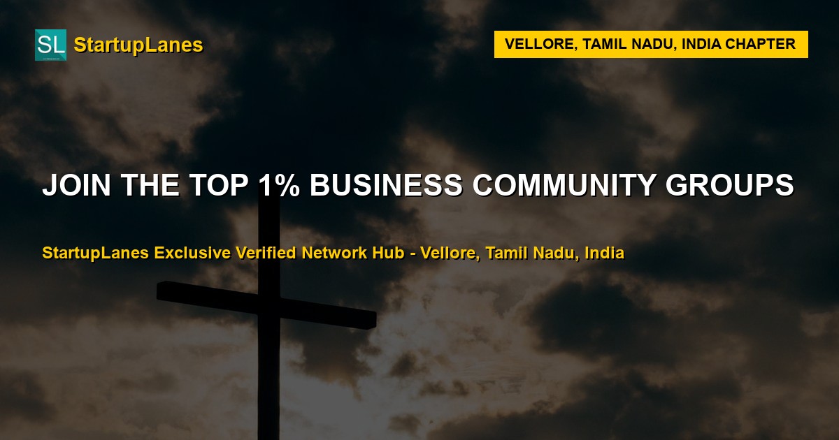 Business WhatsApp Groups in Vellore