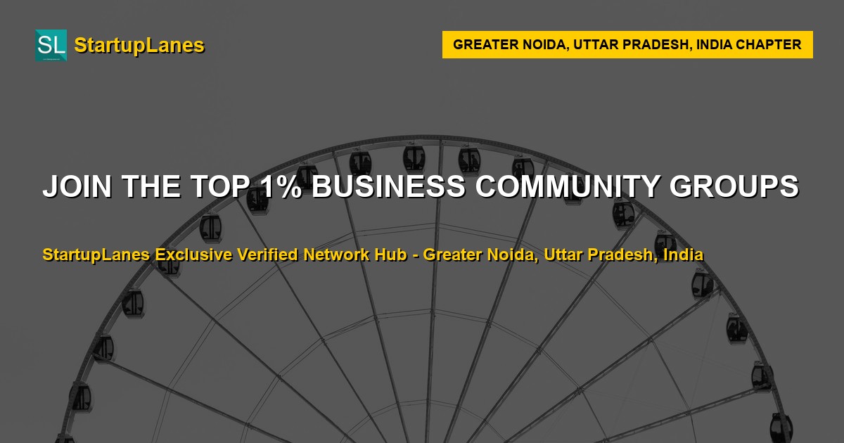 Business WhatsApp Groups in Greater Noida