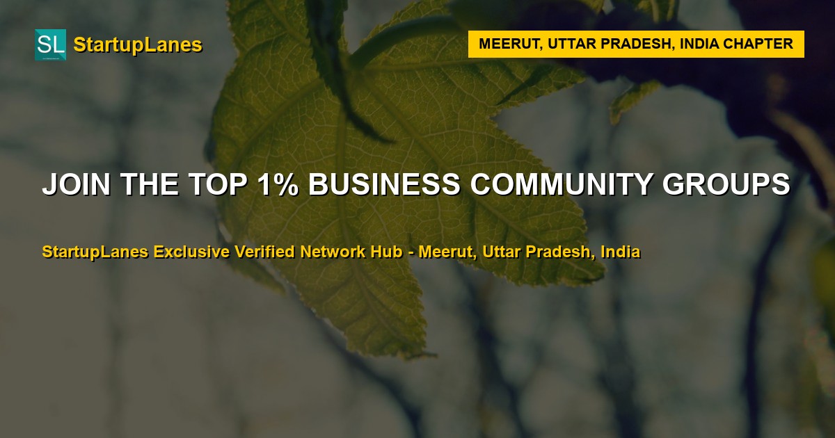 Business WhatsApp Groups in Meerut