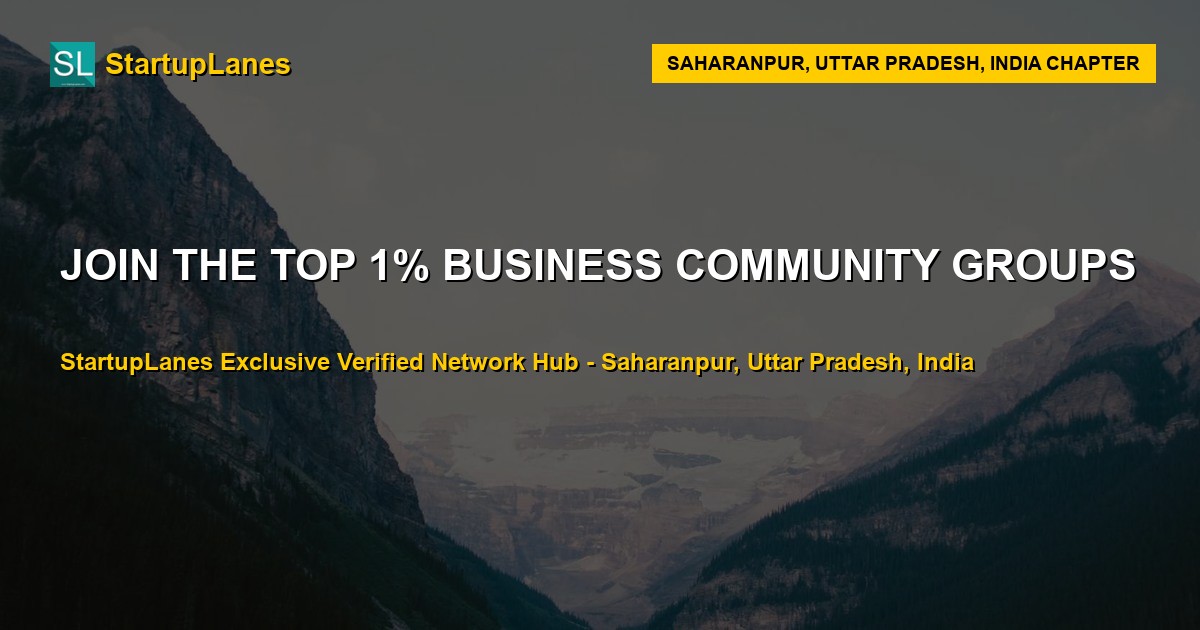 Business WhatsApp Groups in Saharanpur