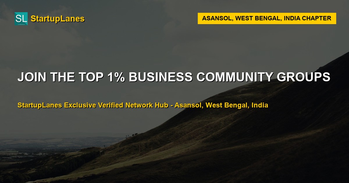 Business WhatsApp Groups in Asansol