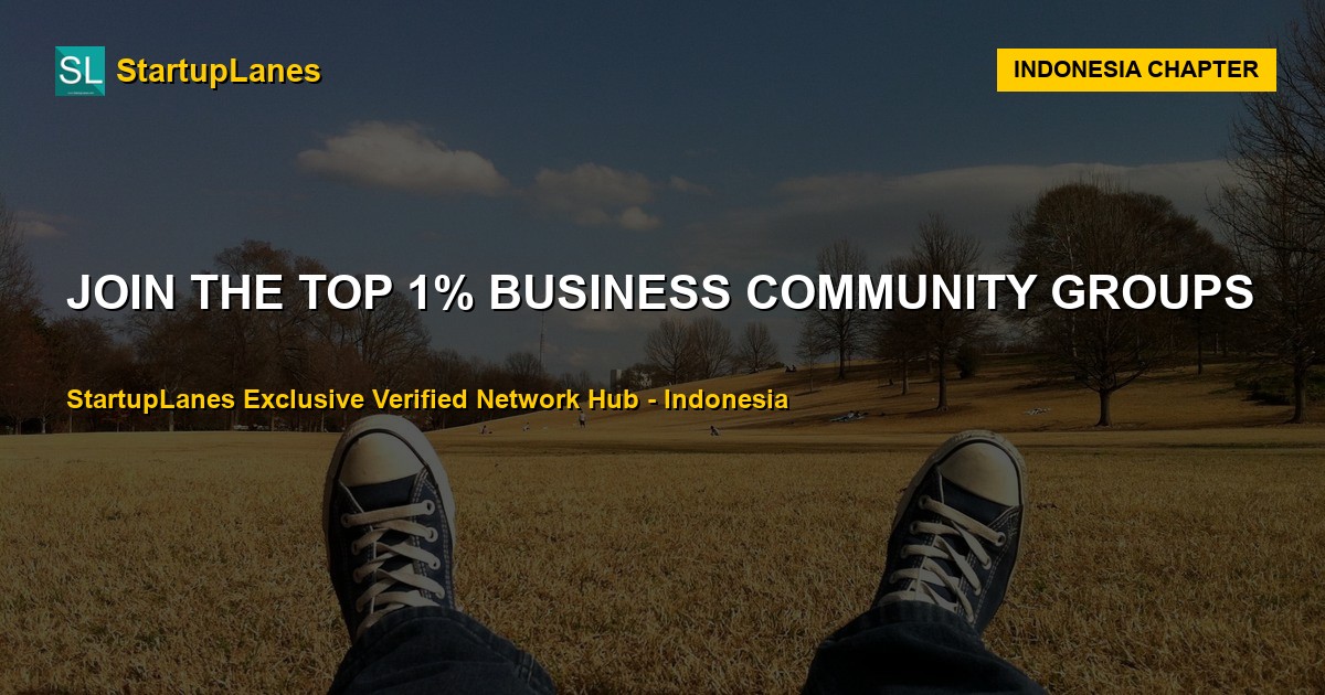Business WhatsApp Groups in Indonesia