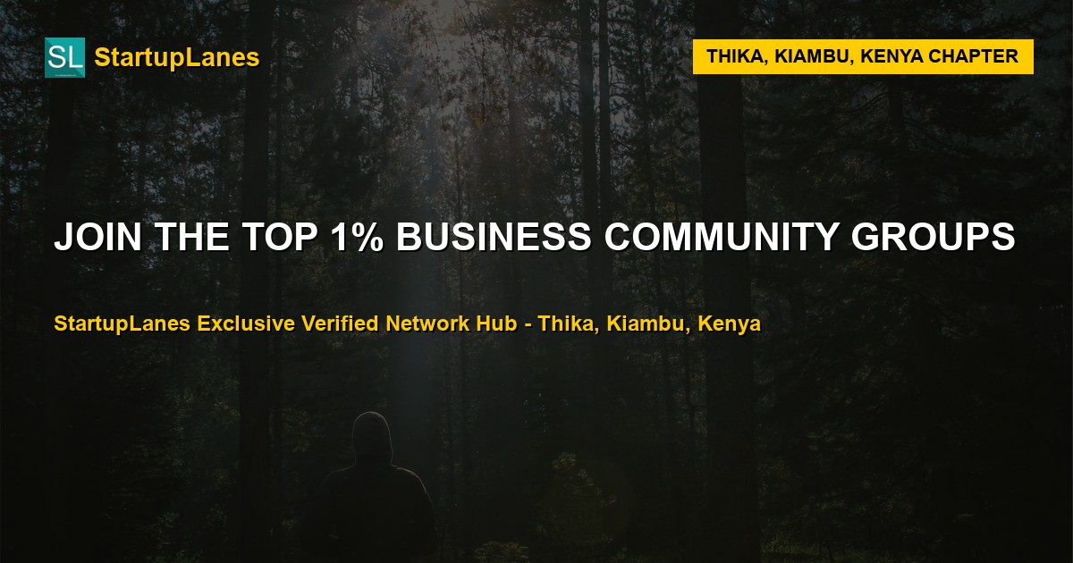 Business WhatsApp Groups in Thika
