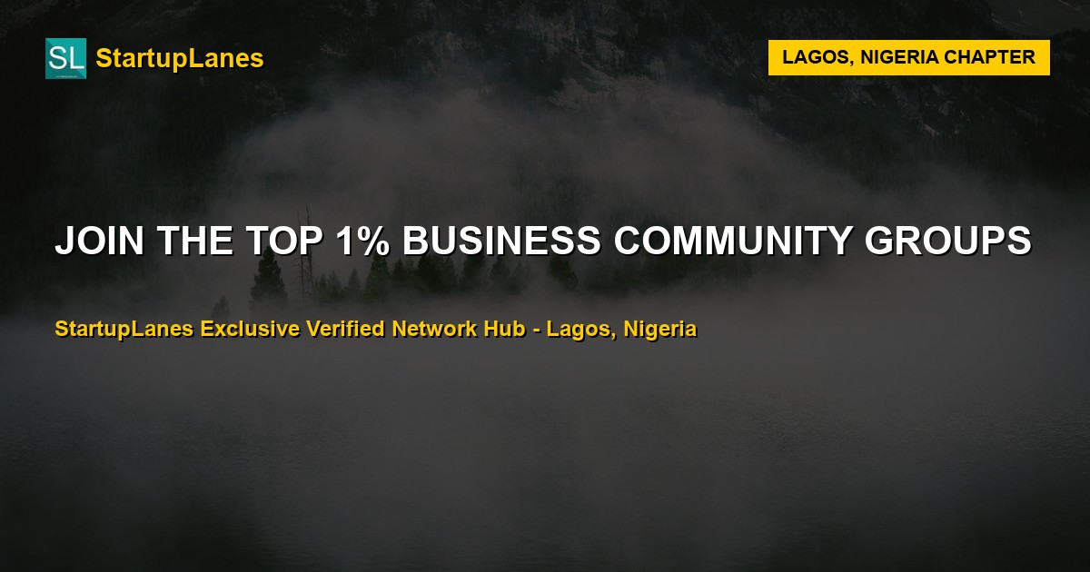 Business WhatsApp Groups in Lagos