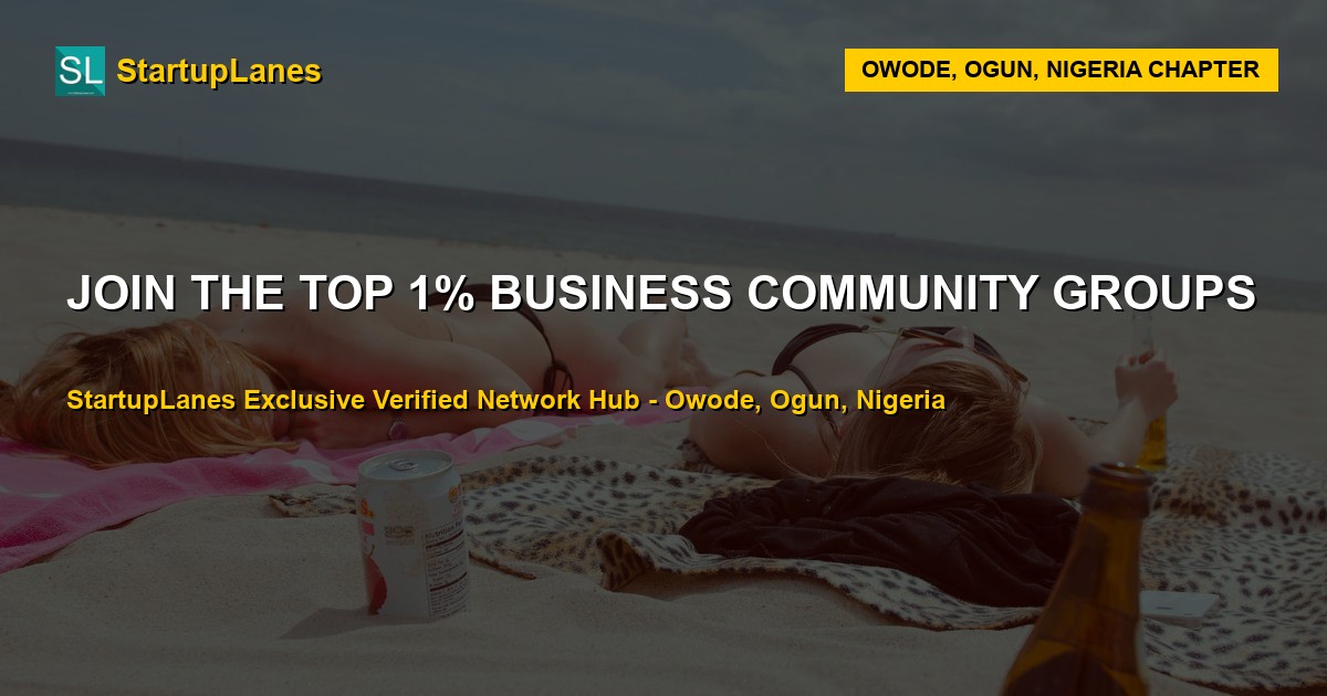Business WhatsApp Groups in Owode