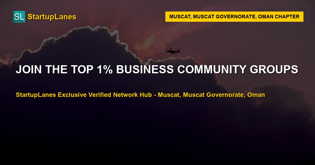 Business WhatsApp Groups in Muscat