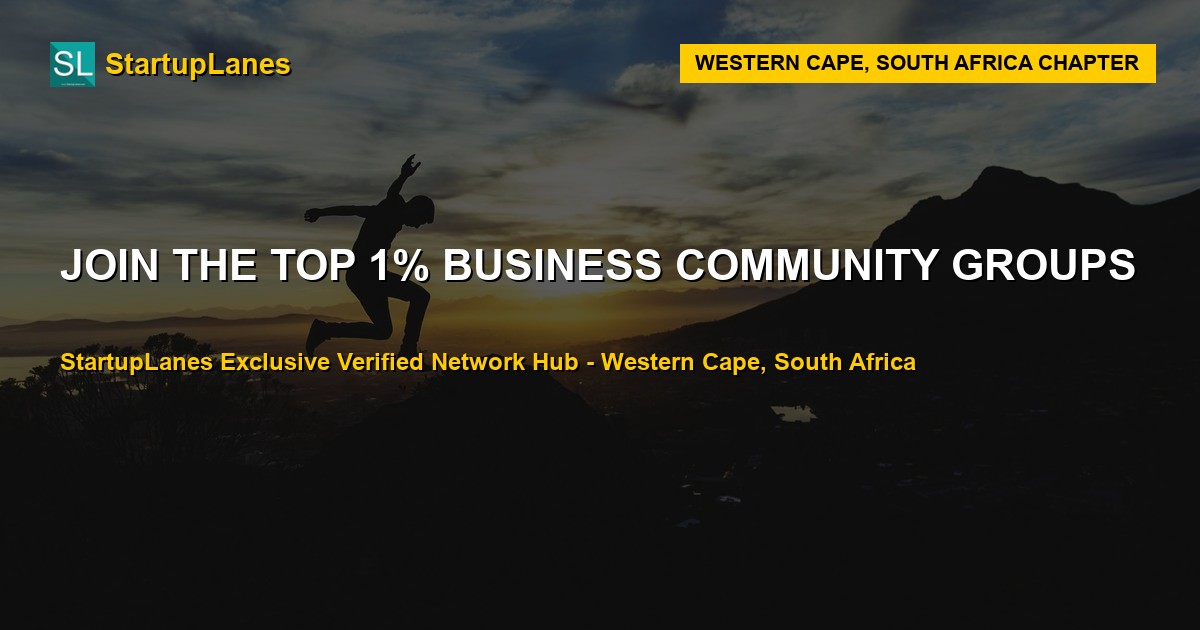 Business WhatsApp Groups in Western Cape