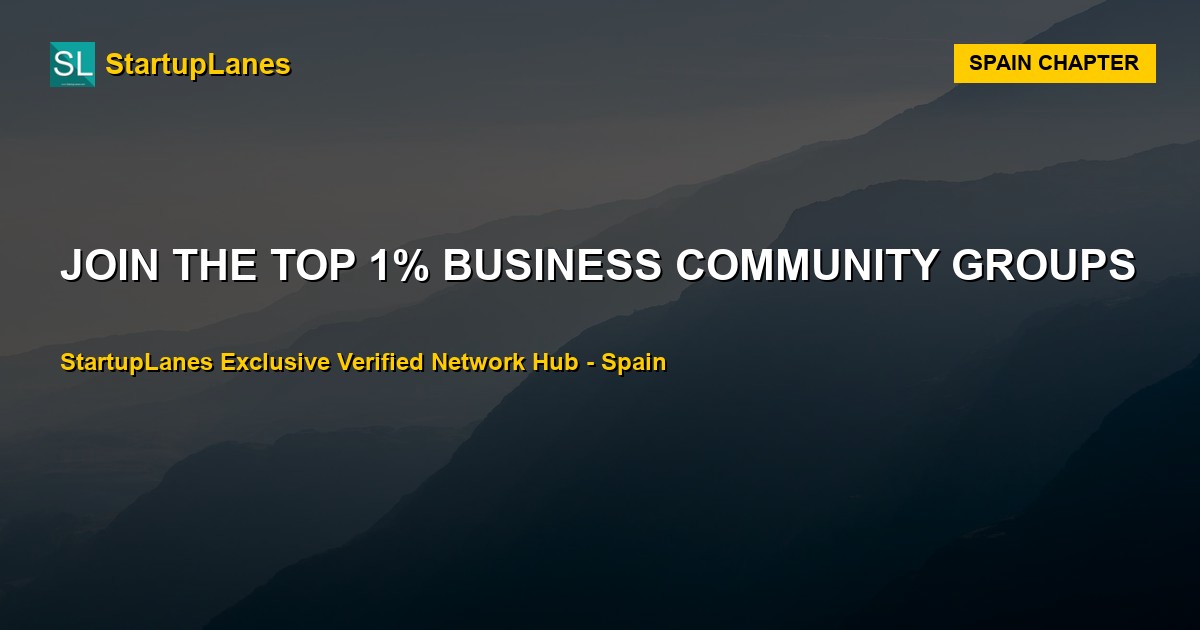 Business WhatsApp Groups in Spain