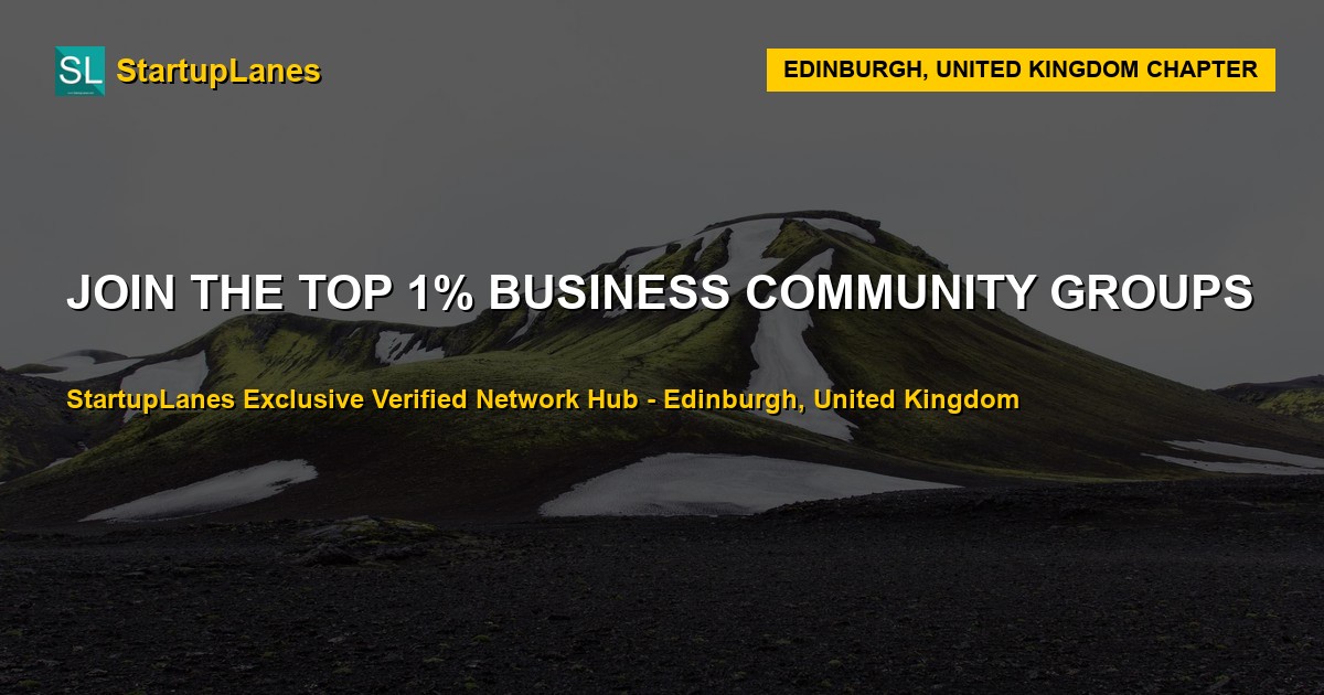 Business WhatsApp Groups in Edinburgh