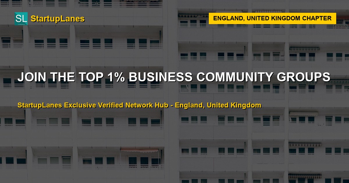 Business WhatsApp Groups in England