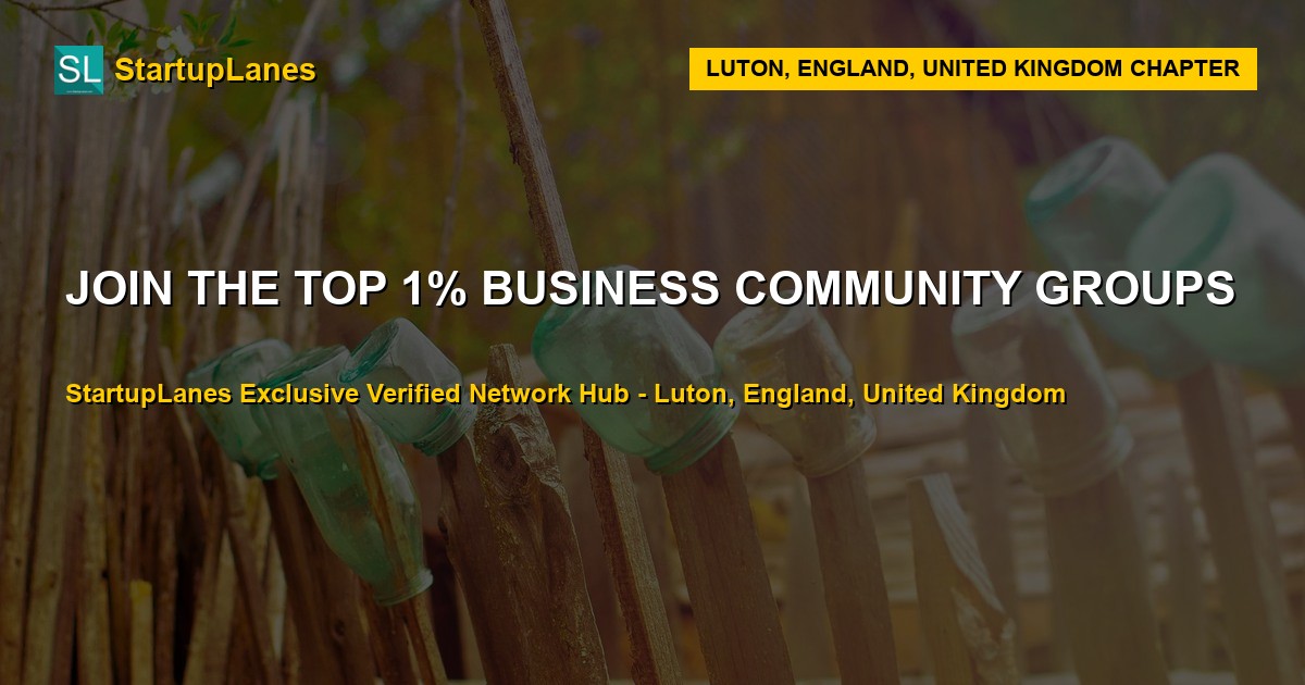Business WhatsApp Groups in Luton