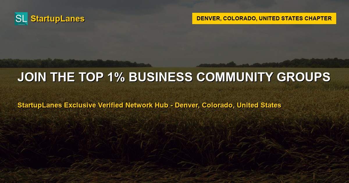Business WhatsApp Groups in Denver