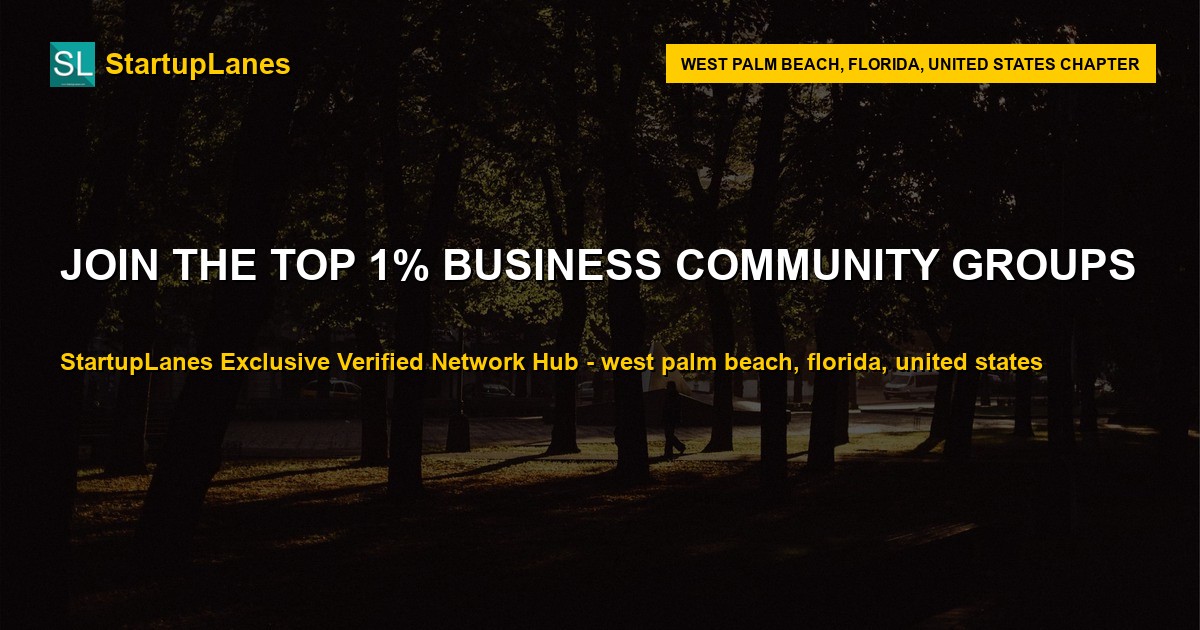 Business WhatsApp Groups in West Palm Beach