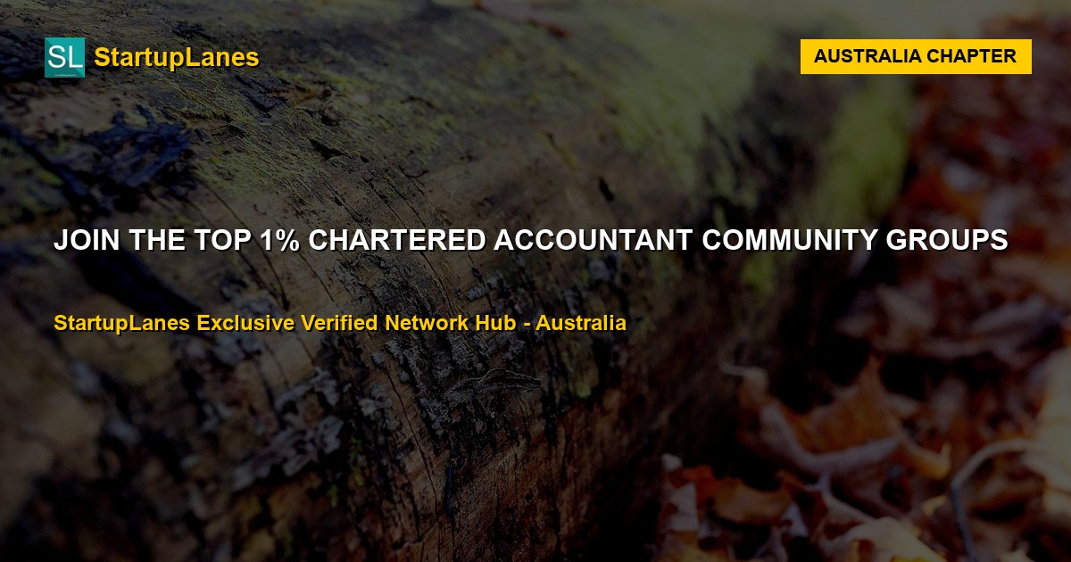 Chartered Accountant WhatsApp Groups in Australia