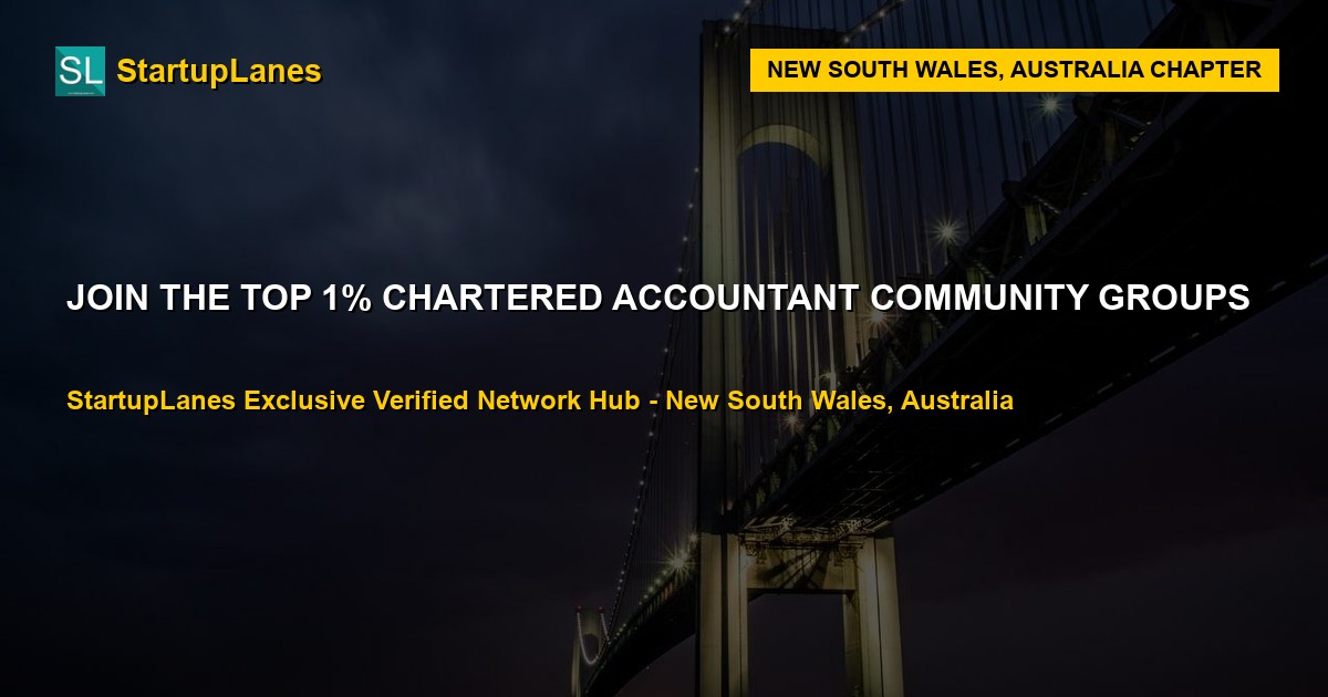 Chartered Accountant WhatsApp Groups in New South Wales