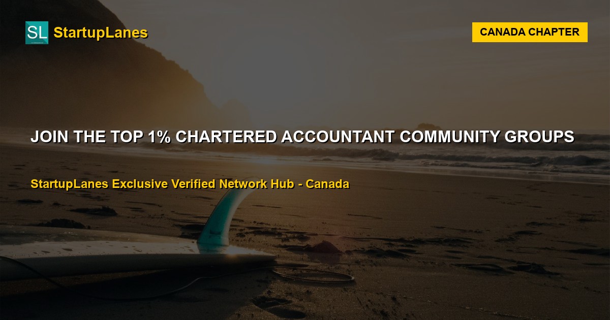 Chartered Accountant WhatsApp Groups in Canada