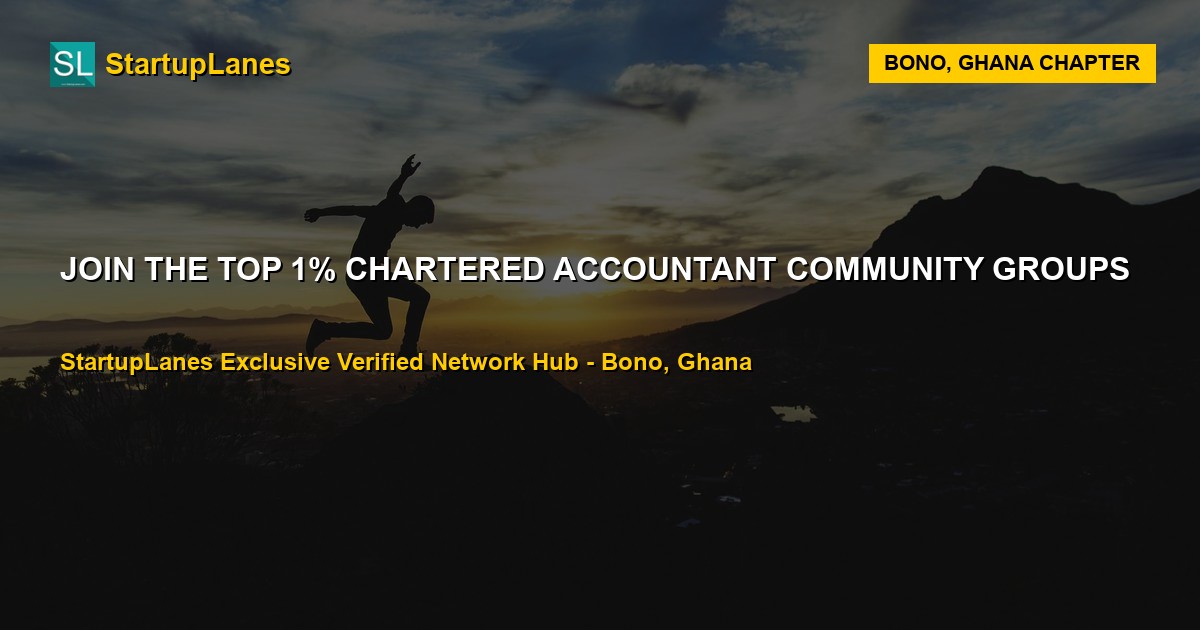 Chartered Accountant WhatsApp Groups in Bono