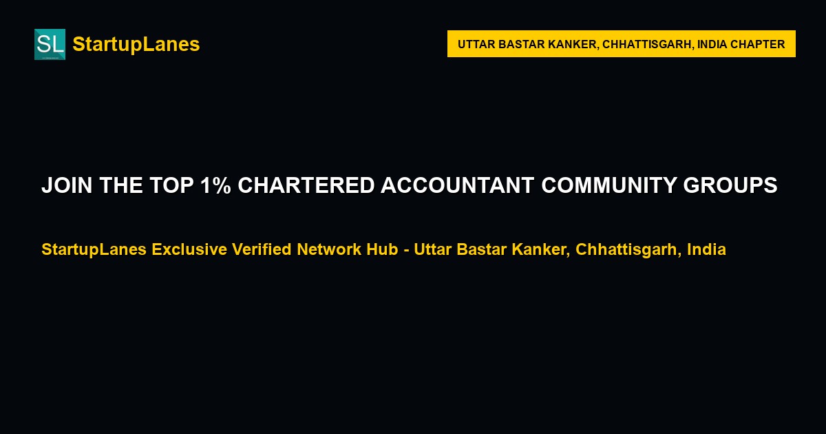 Chartered Accountant WhatsApp Groups in Uttar Bastar Kanker