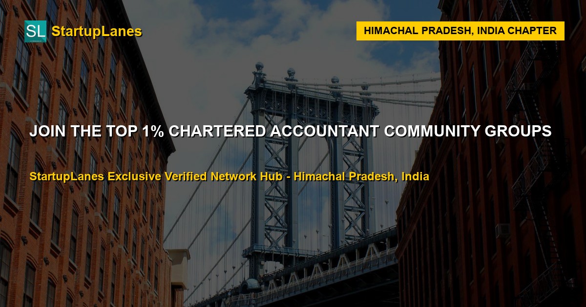 Chartered Accountant WhatsApp Groups in Himachal Pradesh