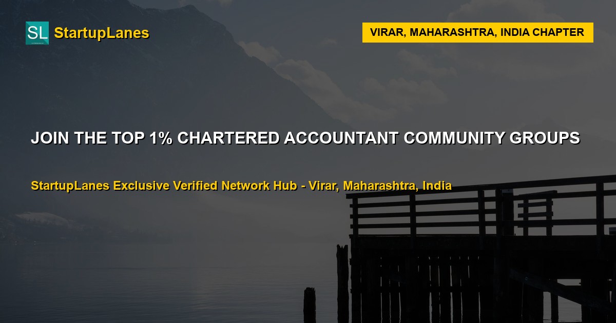 Chartered Accountant WhatsApp Groups in Virar