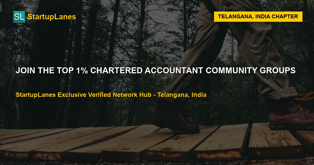 Chartered Accountant WhatsApp Groups in Telangana