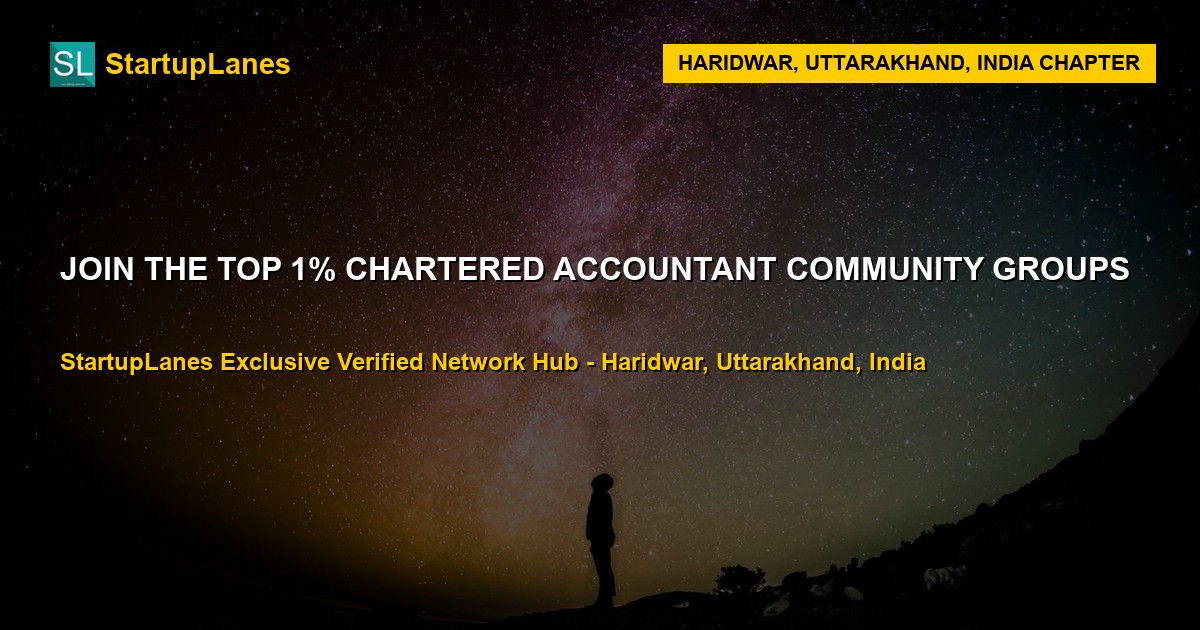 Chartered Accountant WhatsApp Groups in Haridwar