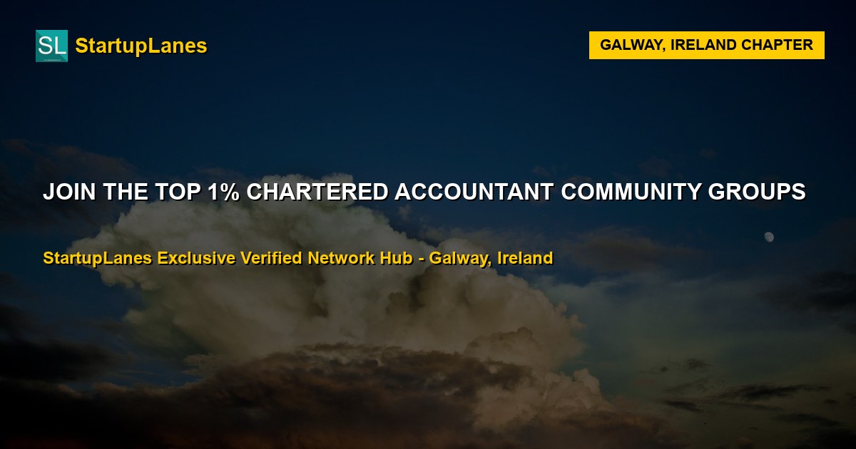 Chartered Accountant WhatsApp Groups in Galway