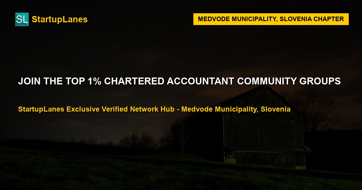 Chartered Accountant WhatsApp Groups in Medvode Municipality