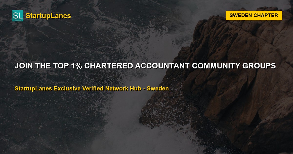 Chartered Accountant WhatsApp Groups in Sweden