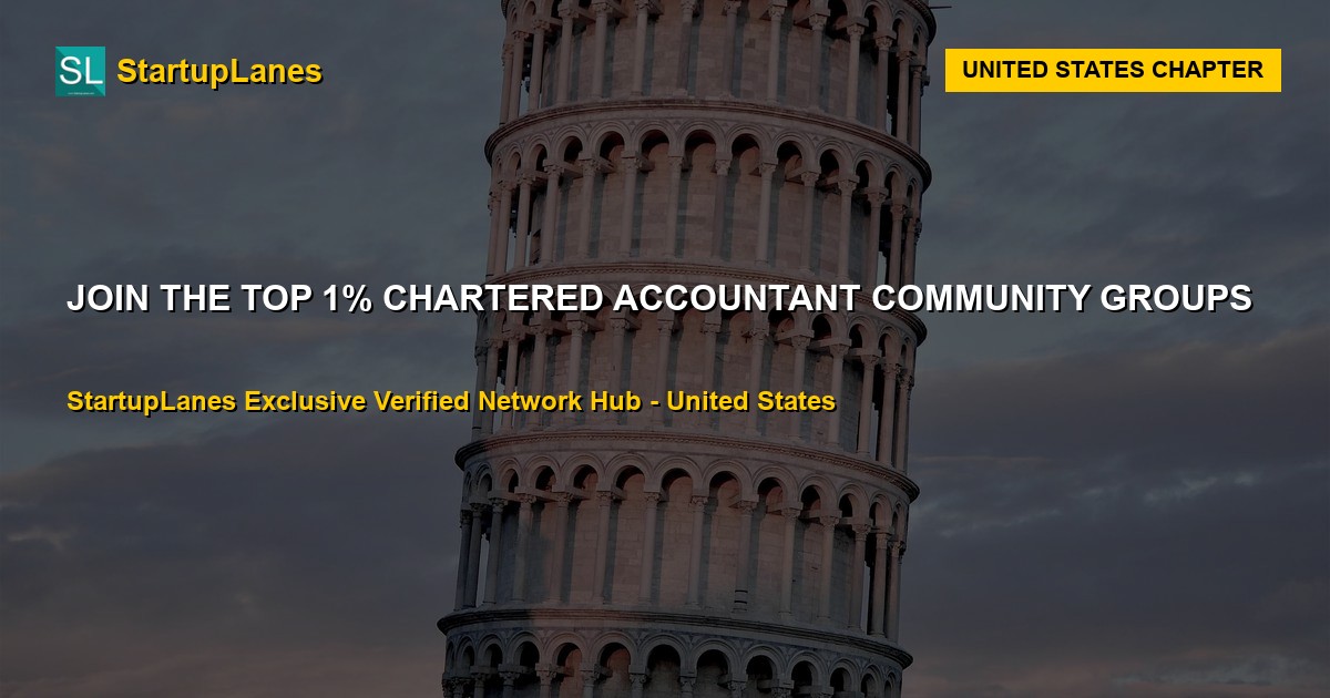 Chartered Accountant WhatsApp Groups in United States