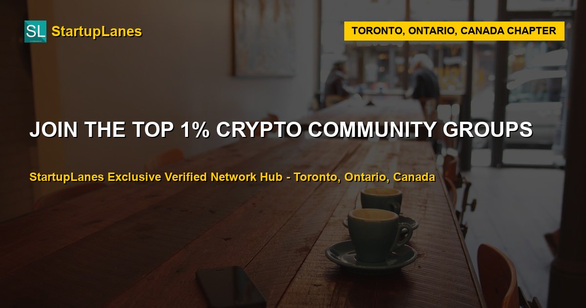 Crypto WhatsApp Groups in Toronto