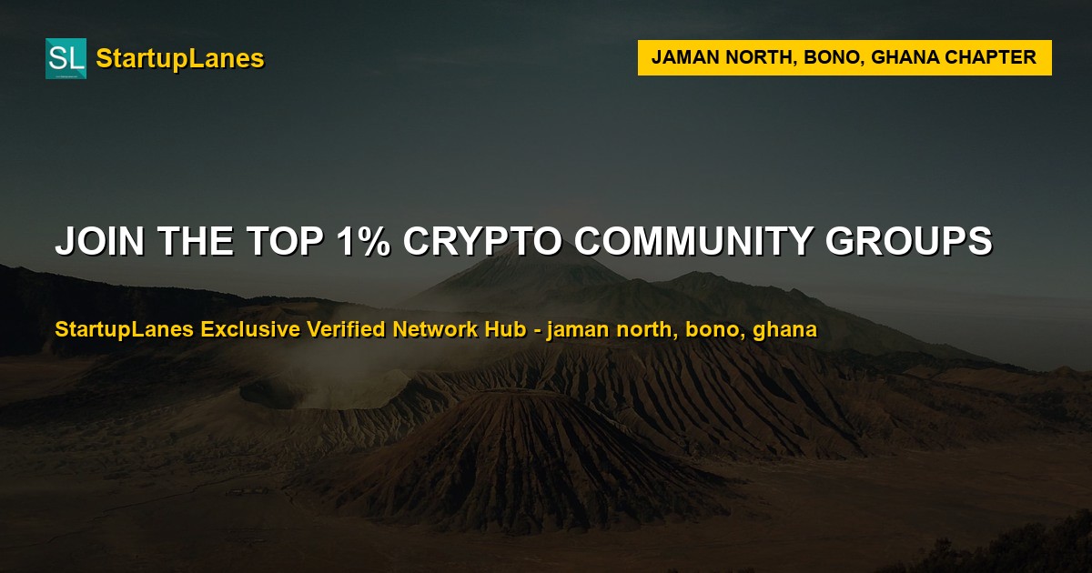 Crypto WhatsApp Groups in Jaman North