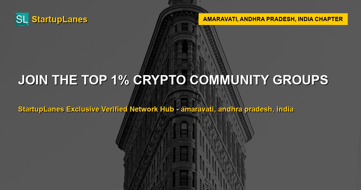 Crypto WhatsApp Groups in Amaravati