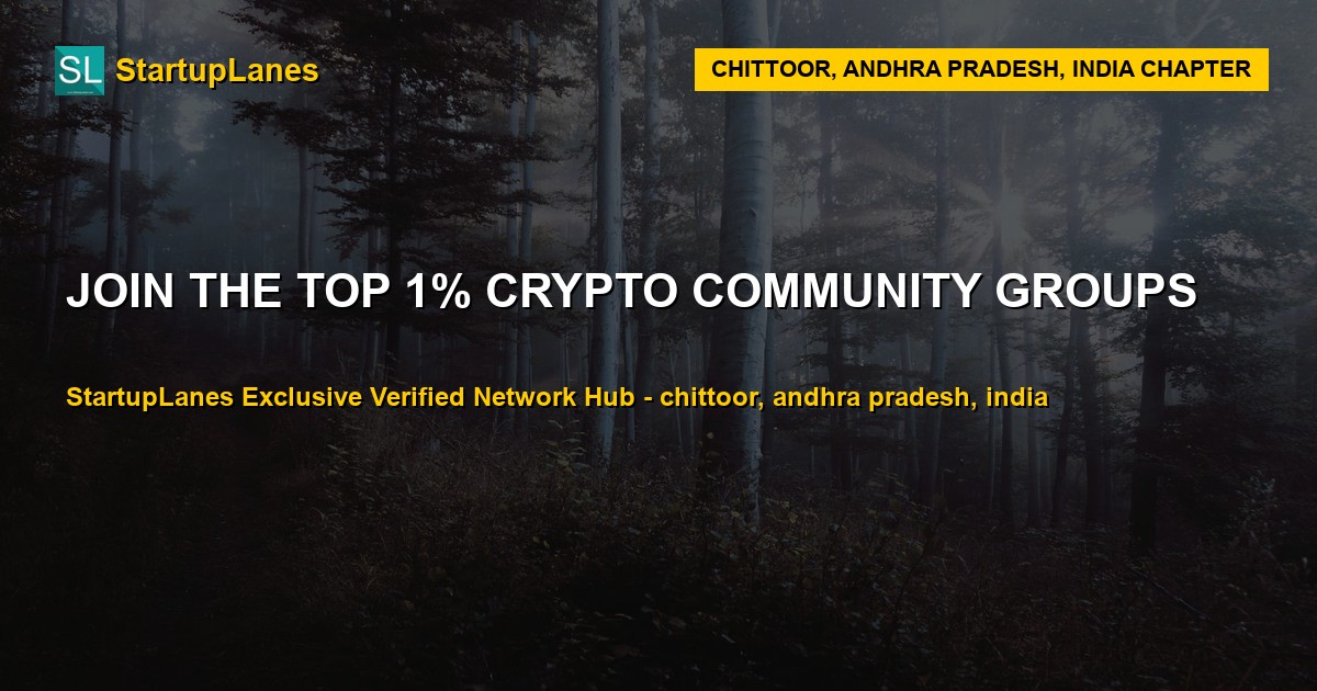 Crypto WhatsApp Groups in Chittoor