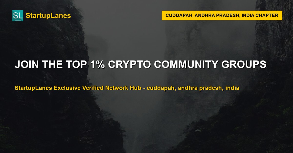 Crypto WhatsApp Groups in Cuddapah