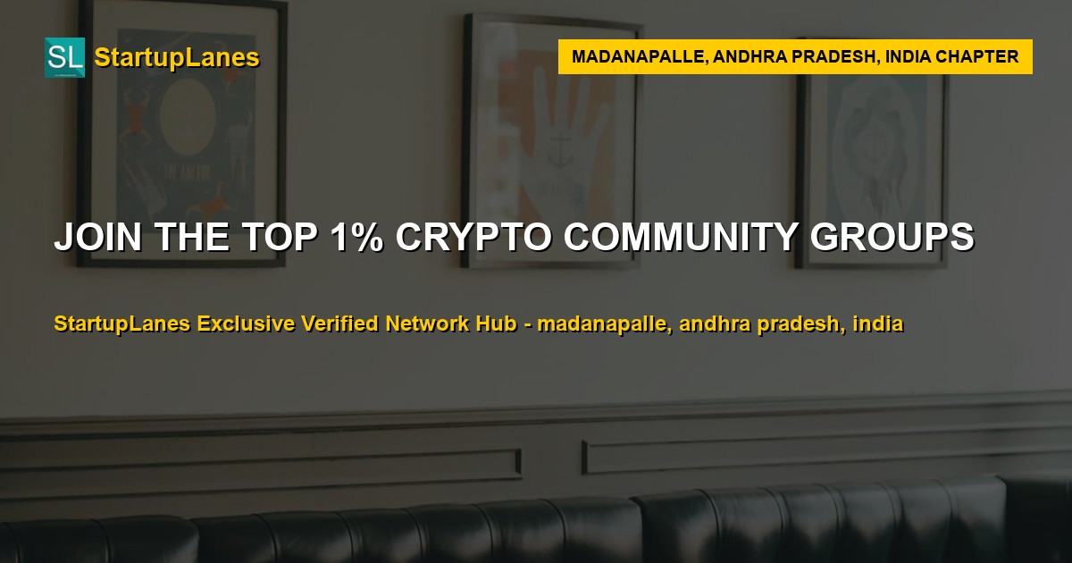 Crypto WhatsApp Groups in Madanapalle