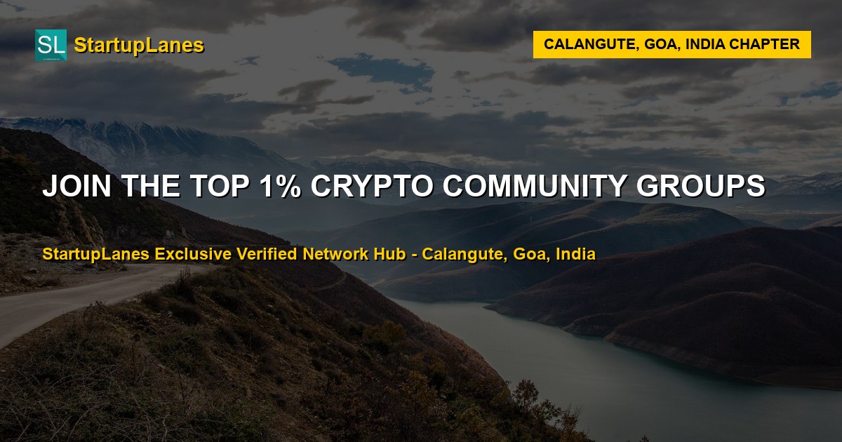 Crypto WhatsApp Groups in Calangute