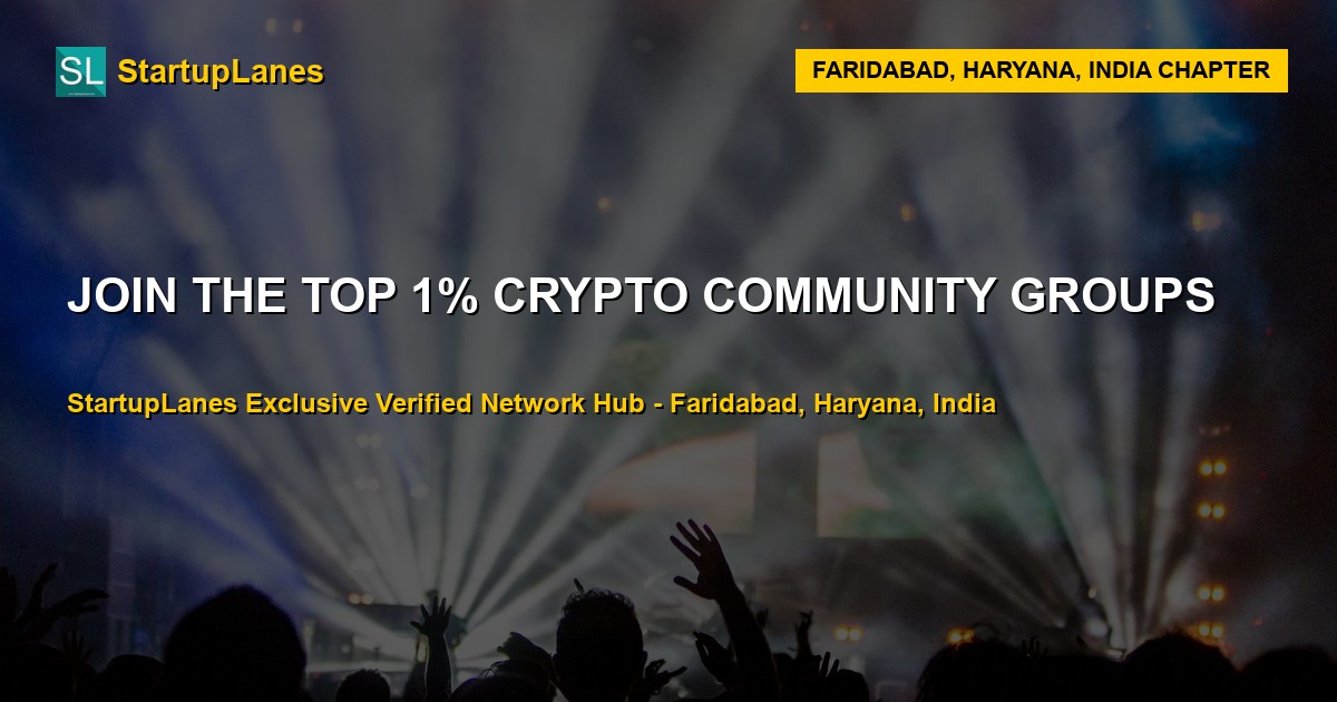 Crypto WhatsApp Groups in Faridabad