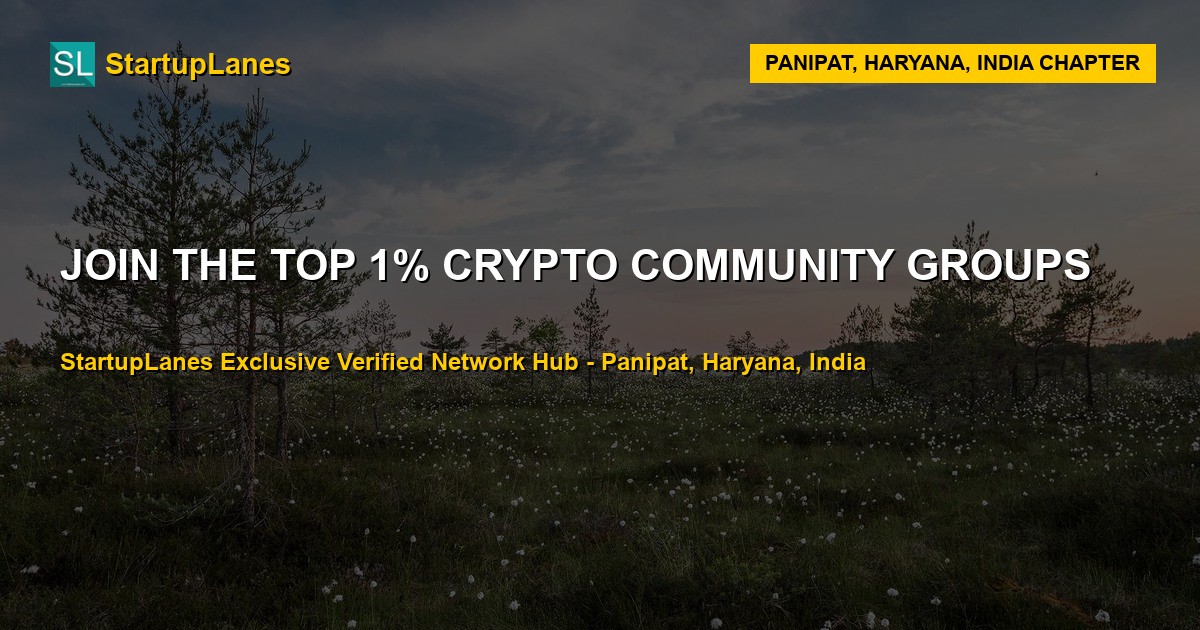 Crypto WhatsApp Groups in Panipat