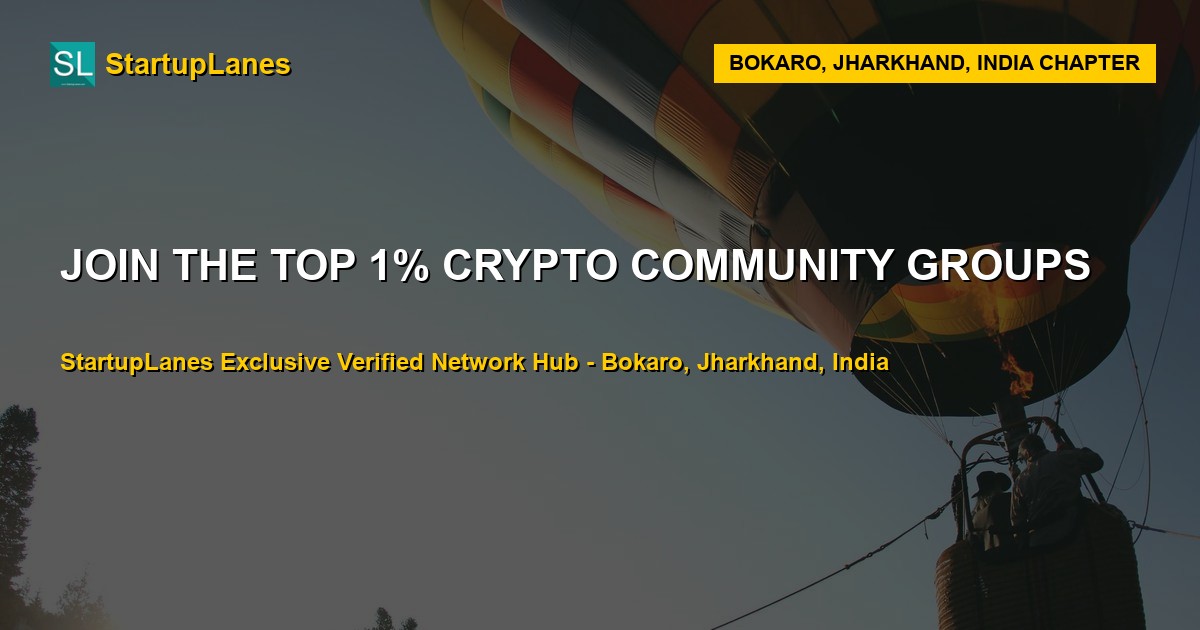 Crypto WhatsApp Groups in Bokaro