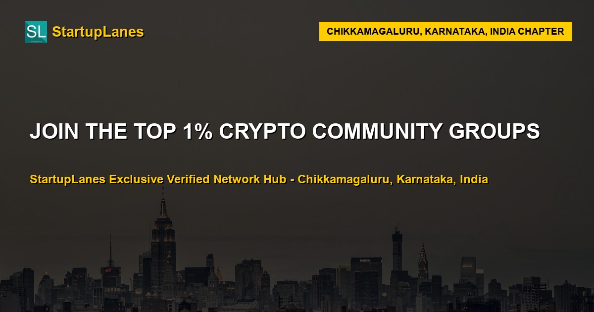 Crypto WhatsApp Groups in Chikkamagaluru