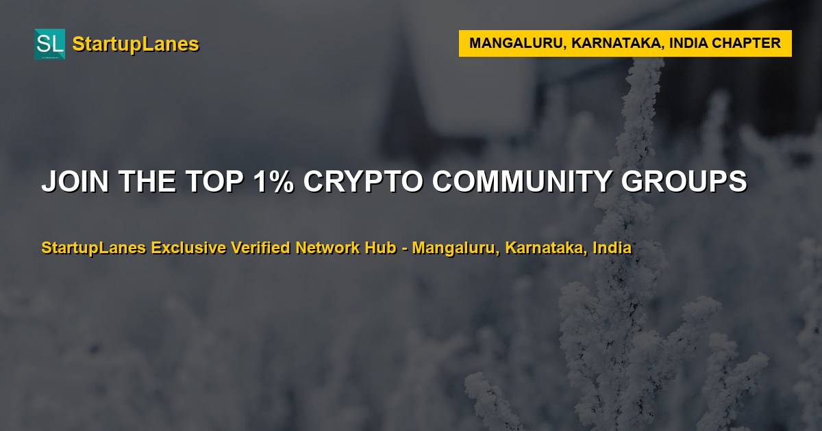 Crypto WhatsApp Groups in Mangaluru