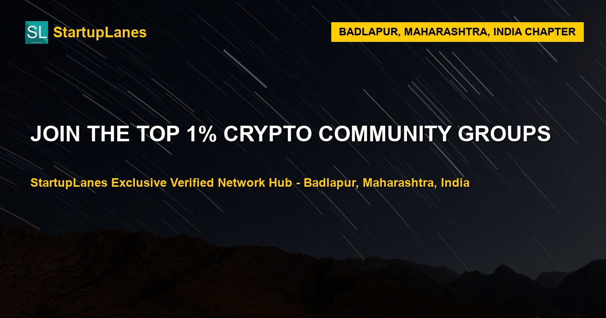 Crypto WhatsApp Groups in Badlapur