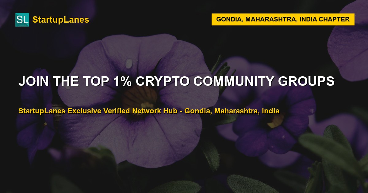 Crypto WhatsApp Groups in Gondia