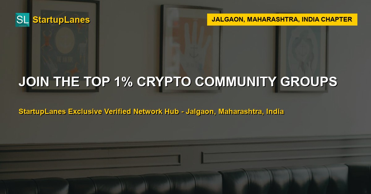 Crypto WhatsApp Groups in Jalgaon